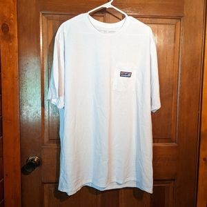 Patagonia pocket tee, XXL, white, new